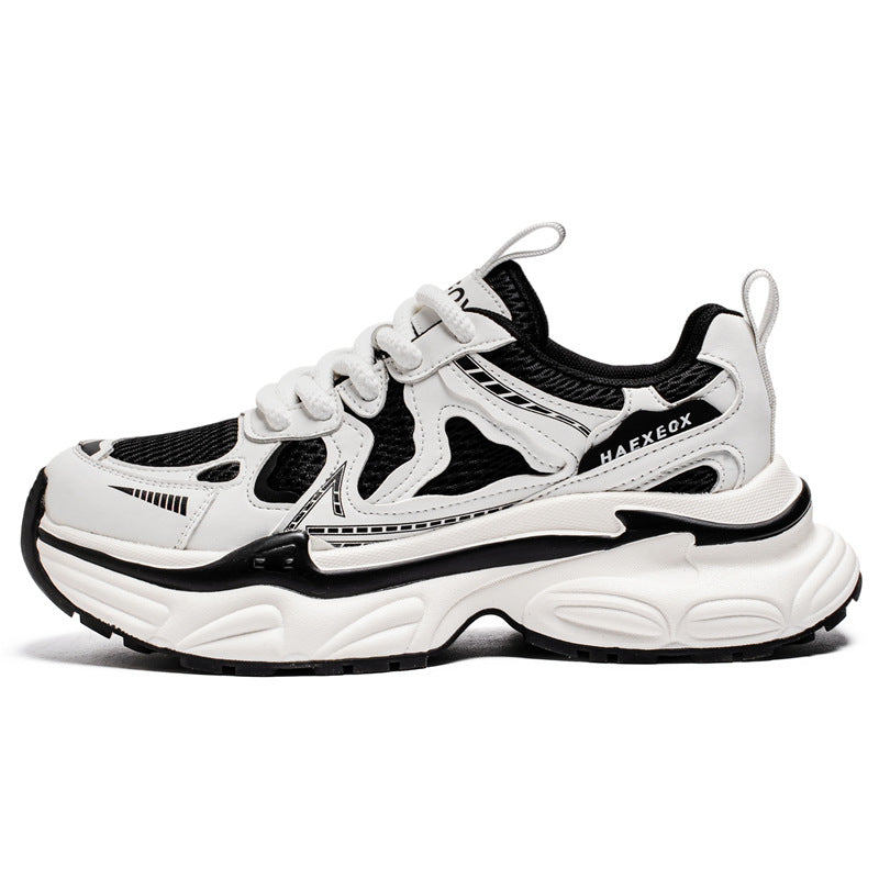Men’s Korean Style Mesh Thick-Soled Dad Sneakers