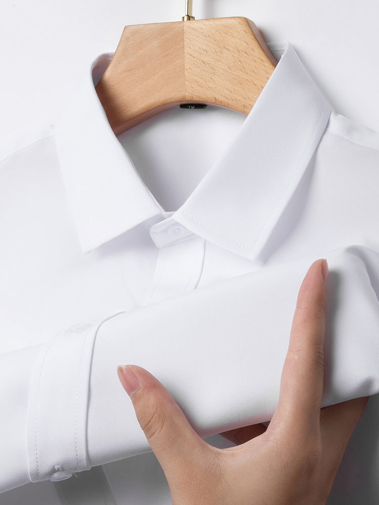 Men’s Formal White Long Sleeve Business Shirt
