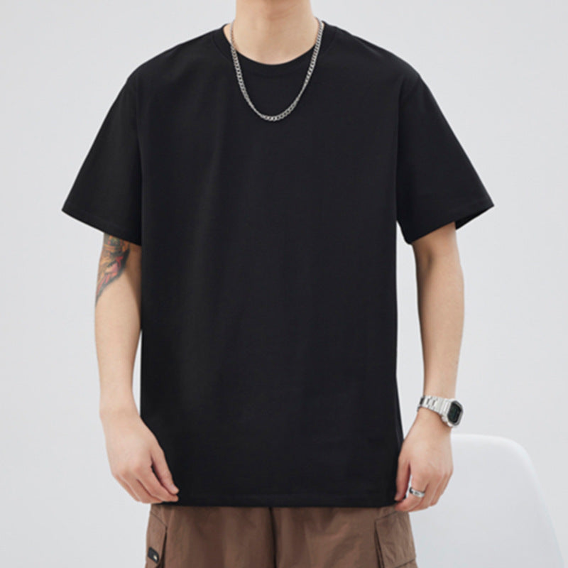 Men’s Cotton Loose Casual Short Sleeve T-Shirt