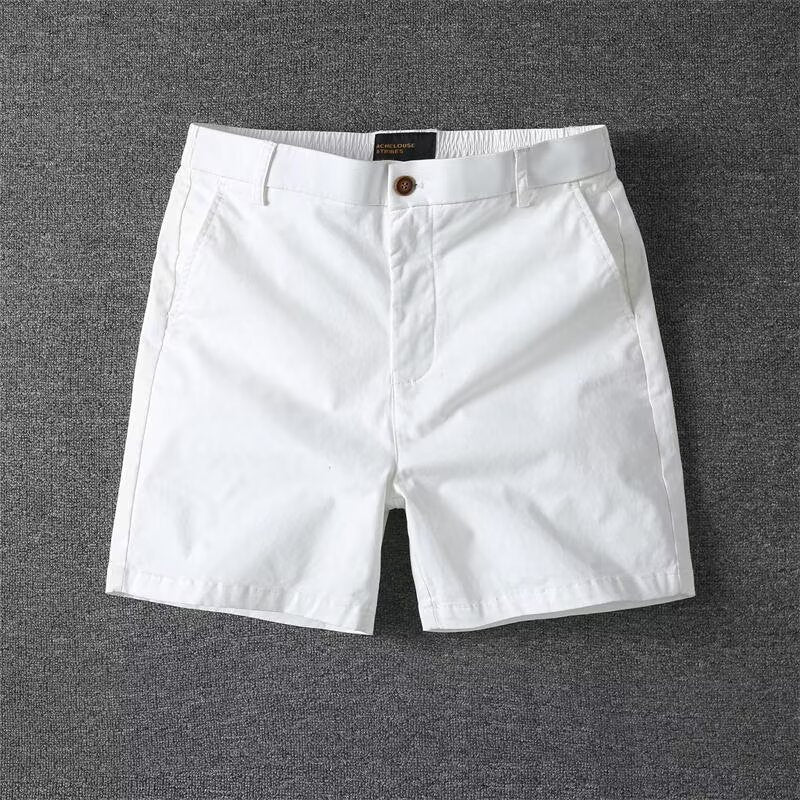 Men's Slim-Fit Cotton Straight-Leg Utility Shorts