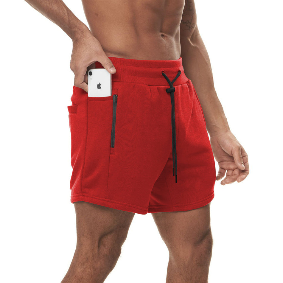 Men's Premium European-Style Fitness and Basketball Shorts