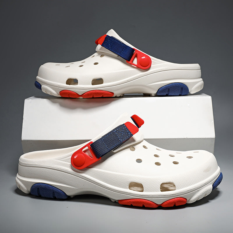 Couple’s Thick-Soled Non-Slip EVA Fashion Beach Clogs