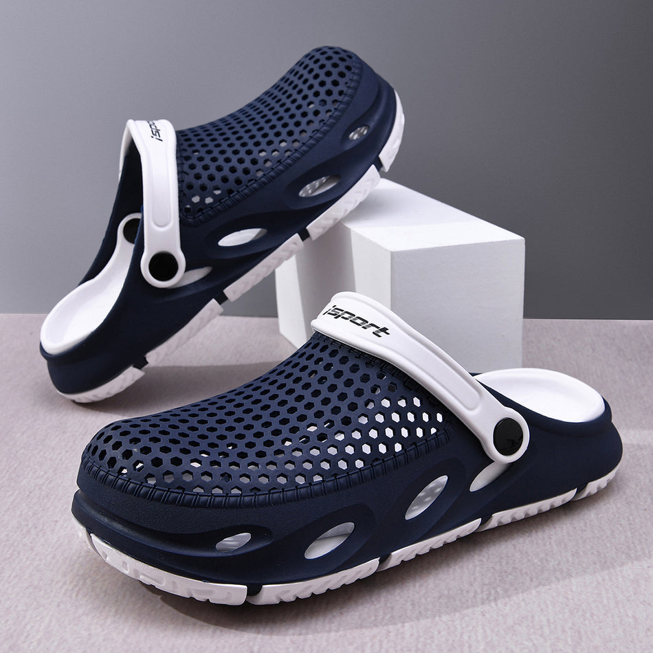 Men’s Summer Jelly Style Non-Slip Silicone Beach Clogs