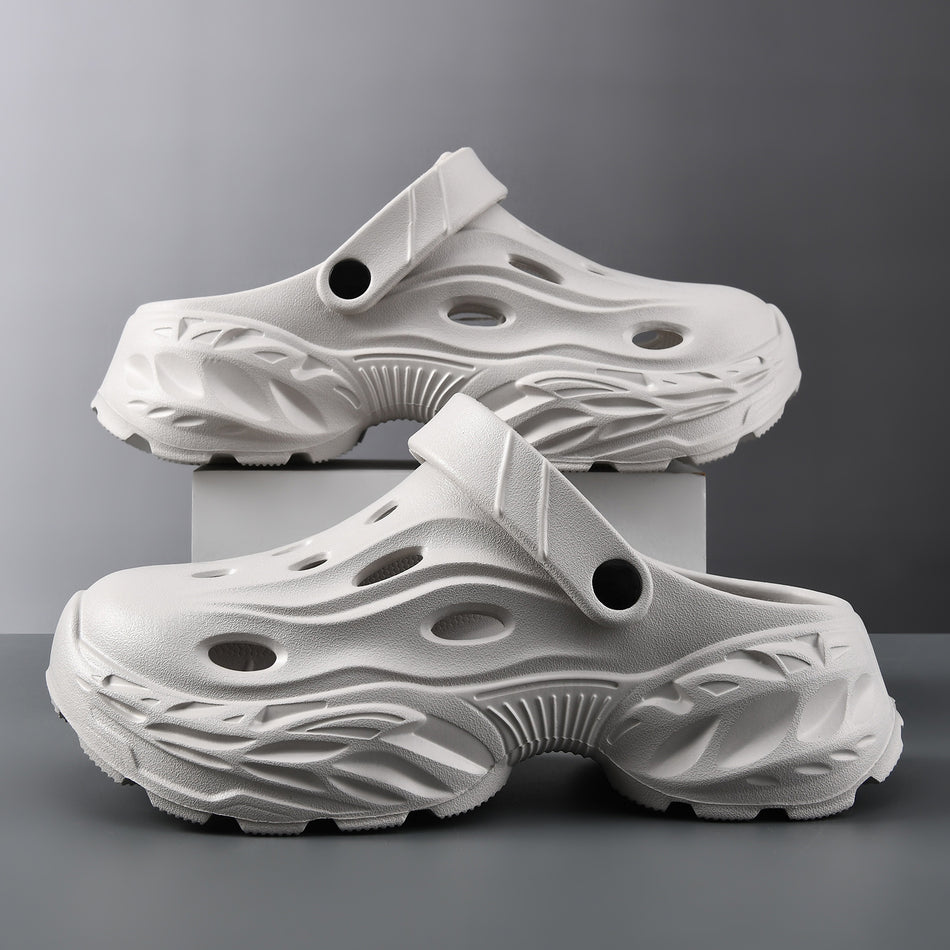 Men’s Thick-Soled Non-Slip Outdoor Summer Clogs