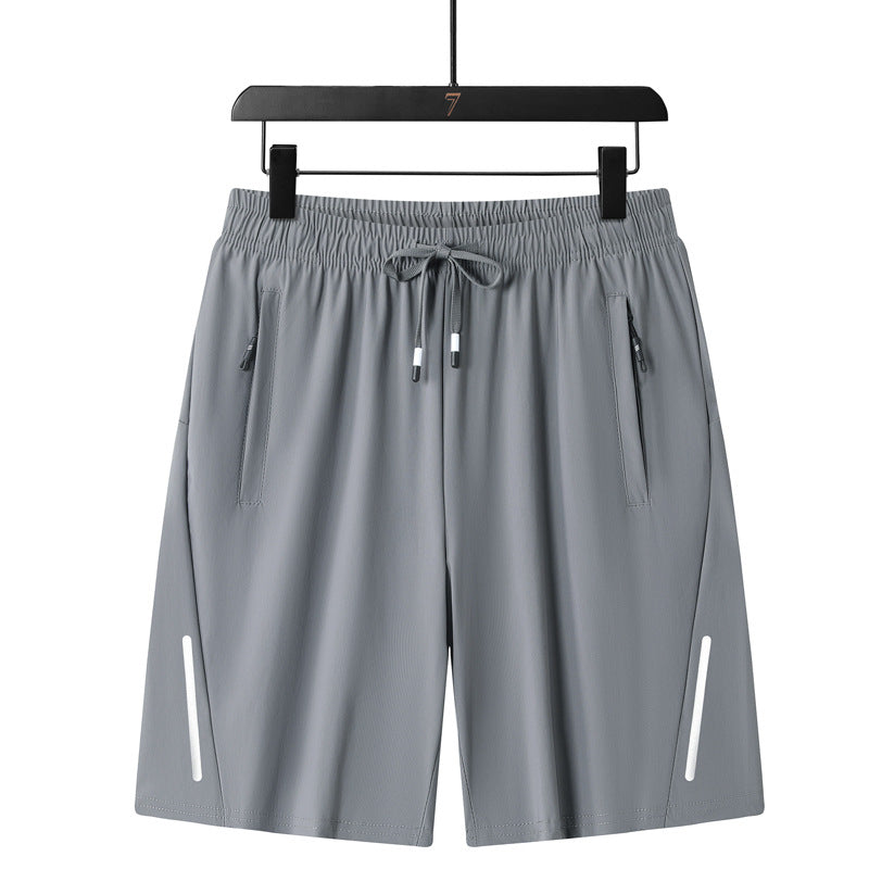 Men’s Premium Nylon Ice Silk Loose Fit Quick-Dry Shorts