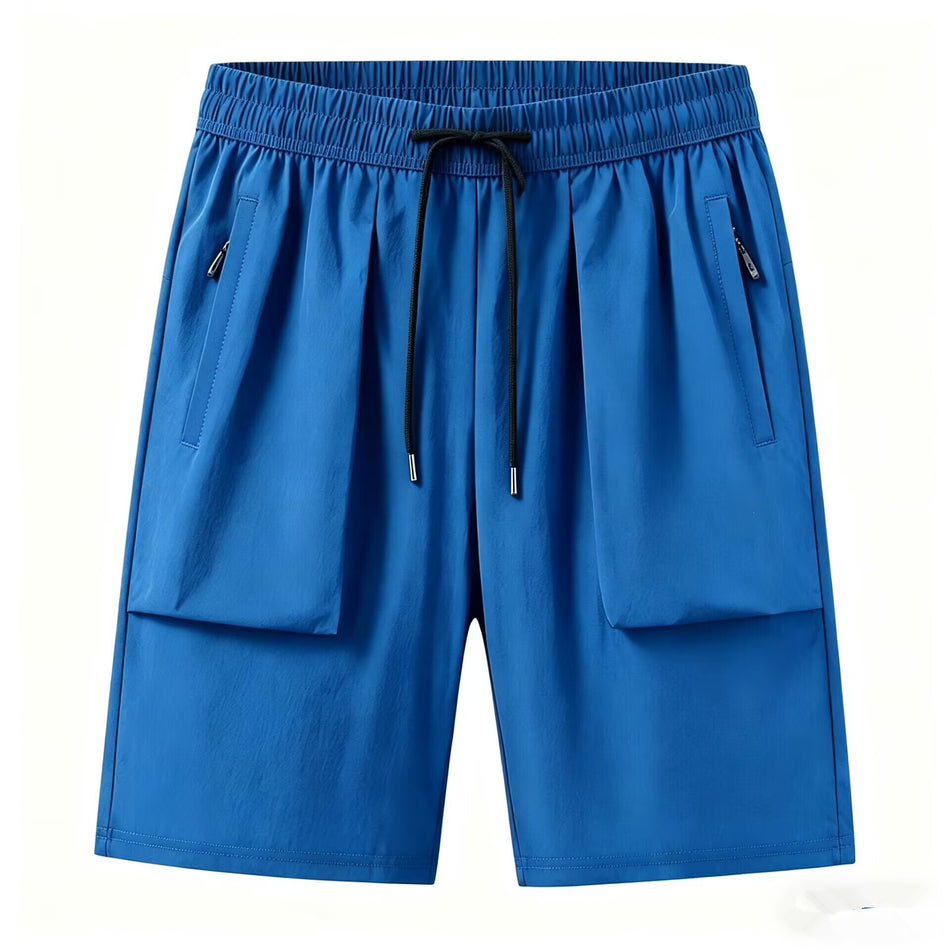 Men’s Premium European-Fit Ice Silk Utility Sports Shorts
