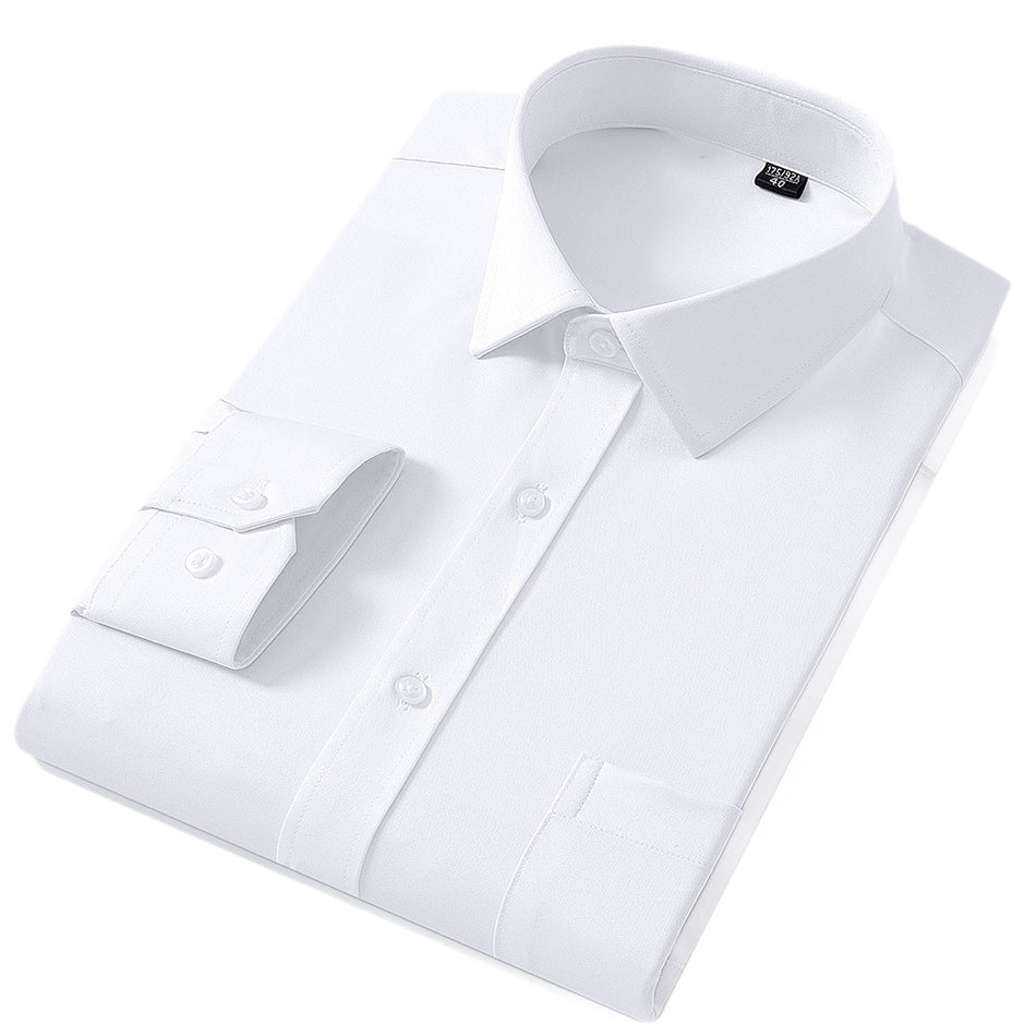 Men's Premium Bamboo Fiber Stretch Non-Iron Shirt