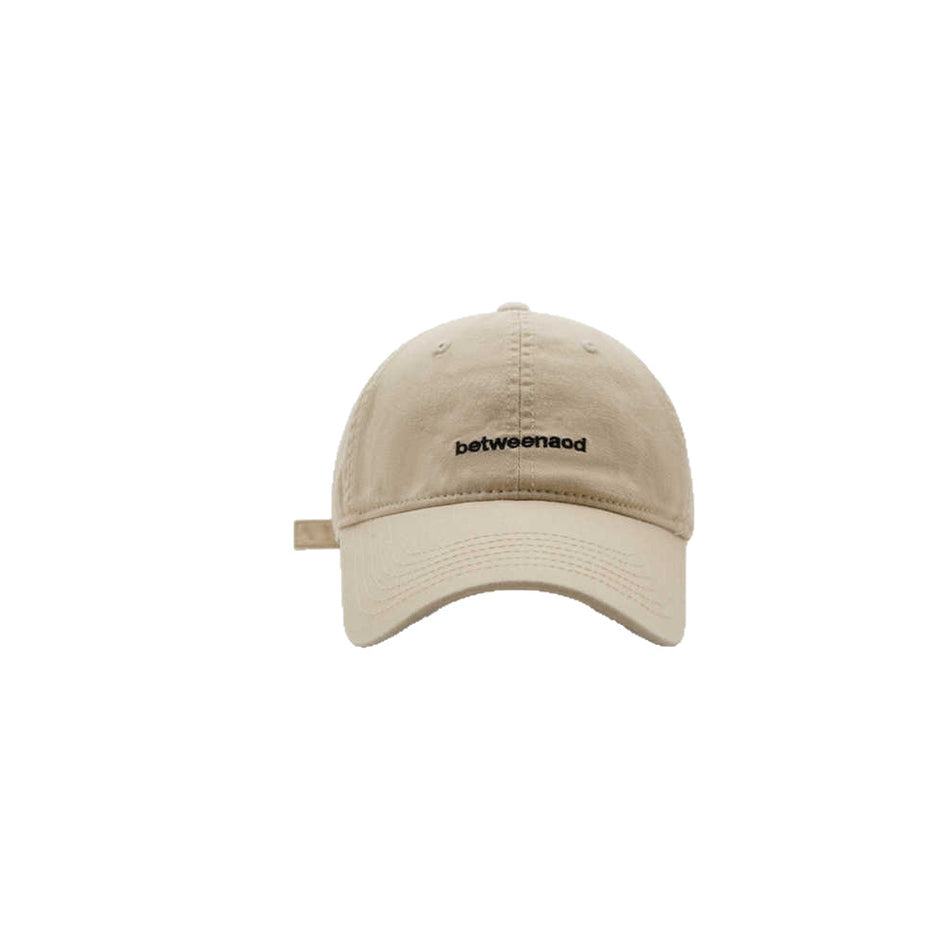 Embroidered Signature Soft Top Baseball Cap for Men and Women