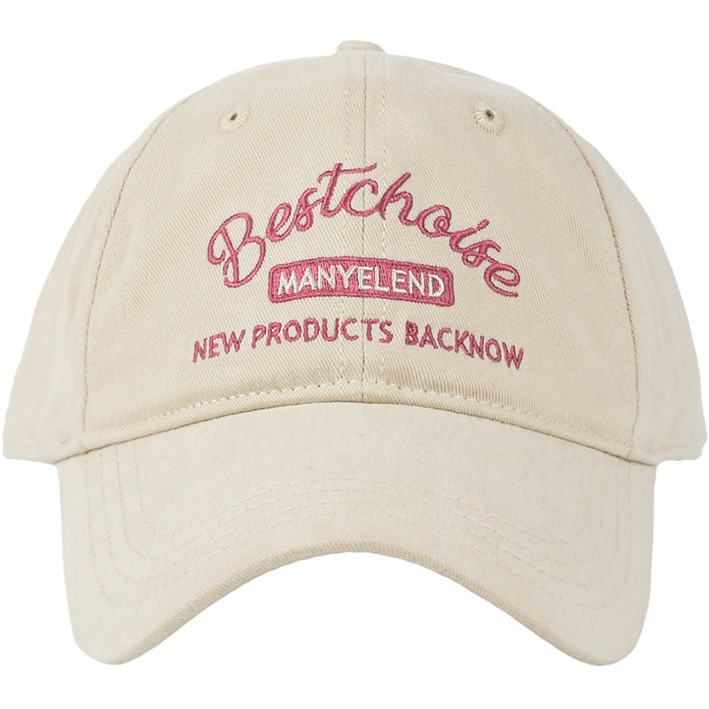 American Retro Soft Top Baseball Cap - Classic Peaked Sun Hat