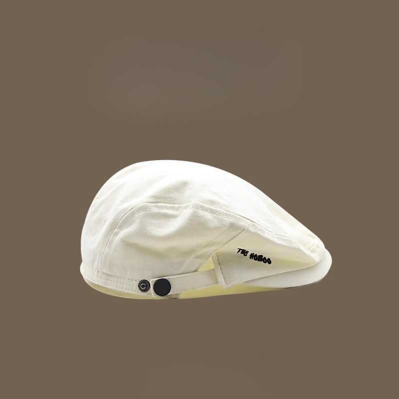Retro Forward Newsboy Cap - Premium Unisex Yuppie Flat Hat