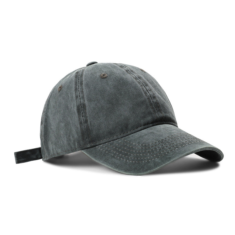 American Light Plate Washed Baseball Cap - Premium Vintage Soft Top Hat
