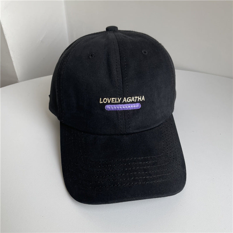 Wide-Brimmed Face-Slimming Baseball Cap - Trendy Soft-Top Summer Hat