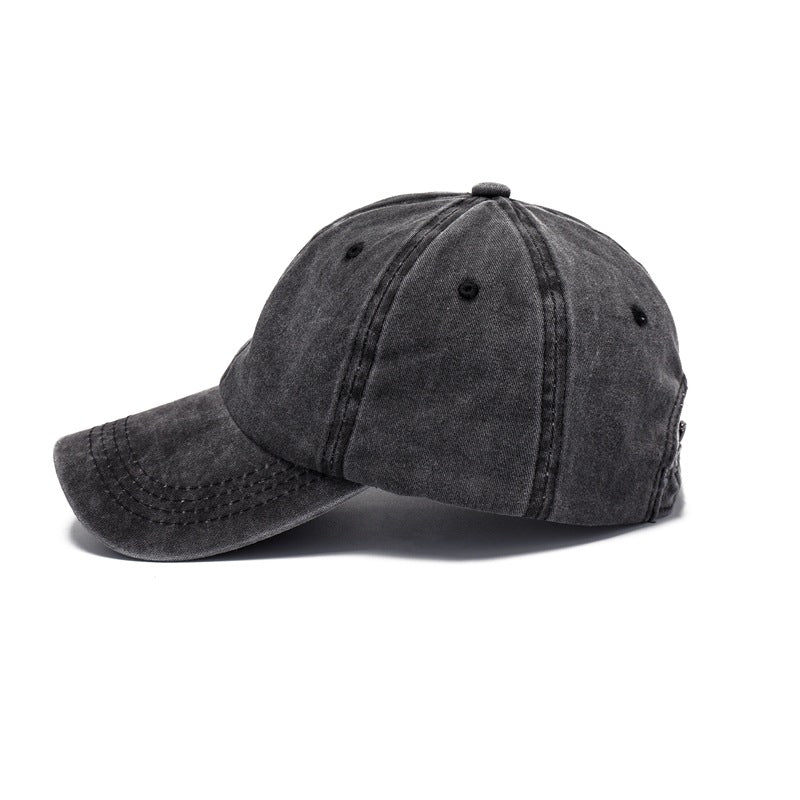Distressed Washed Cotton Vintage Baseball Cap