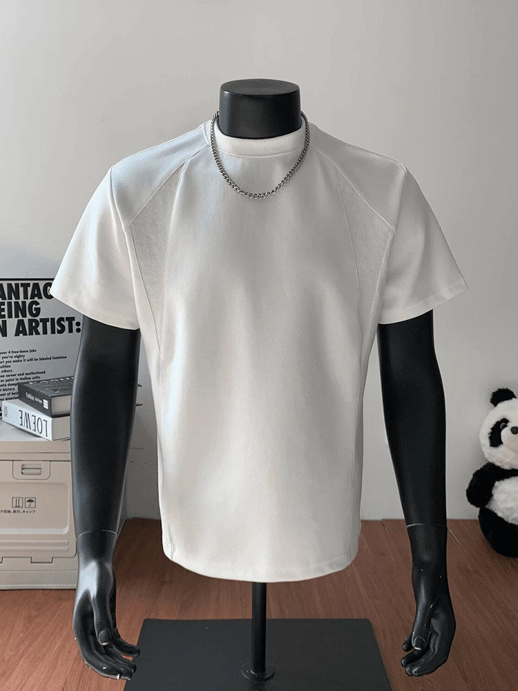 Men’s Boxy Deconstructed Patchwork Heavyweight T-Shirt