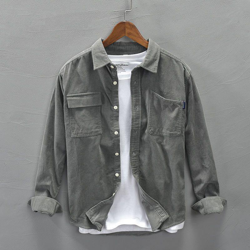 The Heritage Corduroy Utility Overshirt | Hong Kong Style Retro Workwear