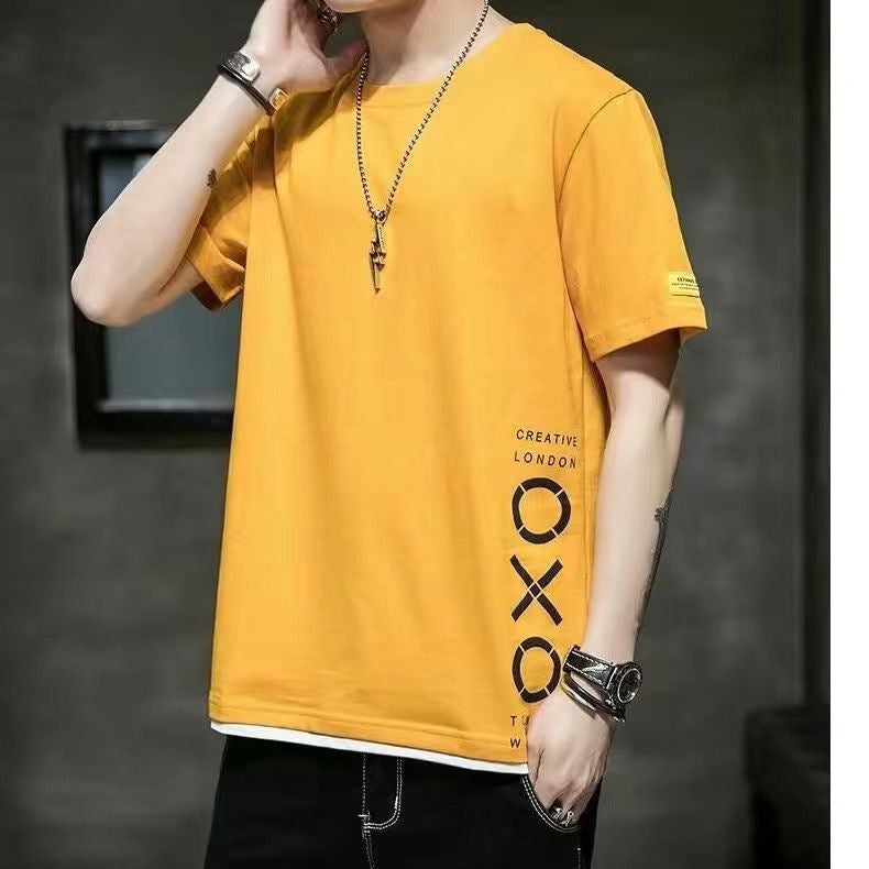 Men's Premium Layered-Look Slim Fit T-Shirt