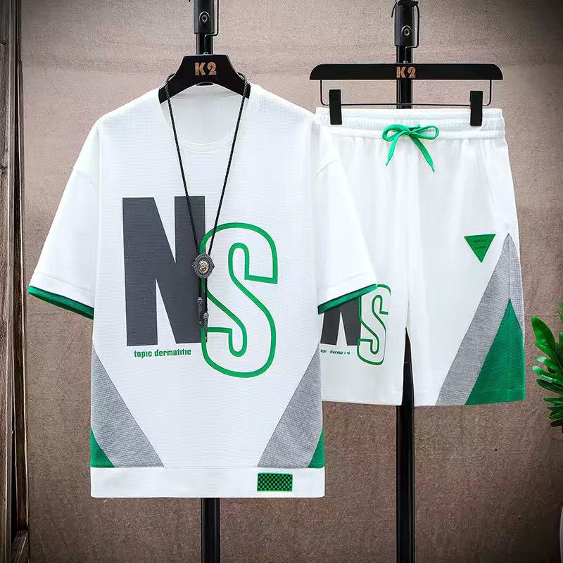 Men's Premium Large-Size Summer Leisure Sports Set