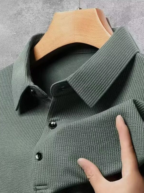 Men's Loose Fit Long Sleeve Round Neck Casual Sweatshirt Top
