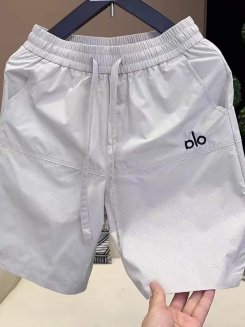 Men Quick Dry Straight Fit Outdoor Shorts for Summer Comfort