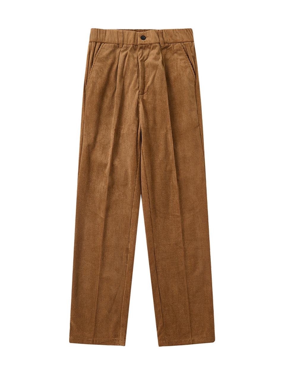 Madden Men's American Retro Heavy Corduroy Double-Pleated Trousers