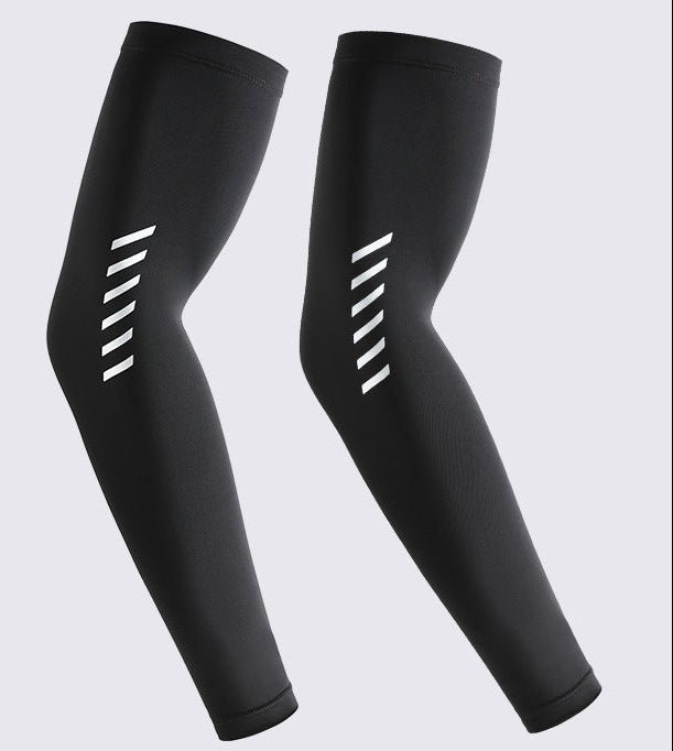 Men's Premium Ice Silk Cooling UV Sports Arm Guards