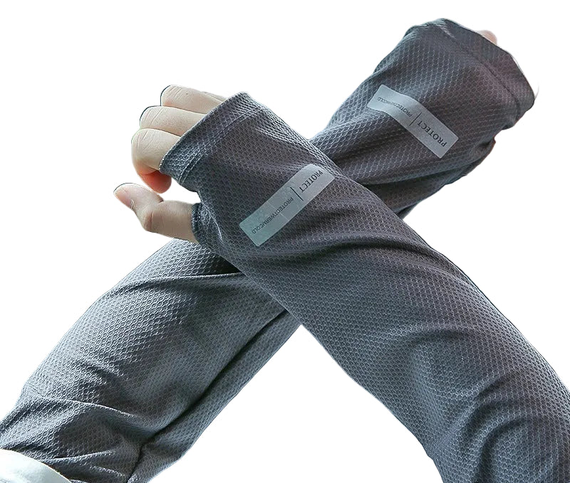 Premium Loose Fit Ice Silk UV Protection Arm Sleeves