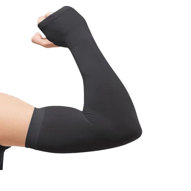 Premium Plus Size Loose-Fit Ice Silk UV Protection Sleeves