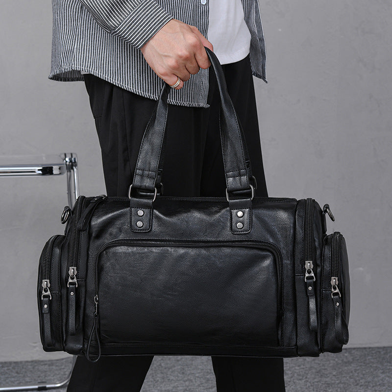 Men's Premium Classic Horizontal Travel Satchel
