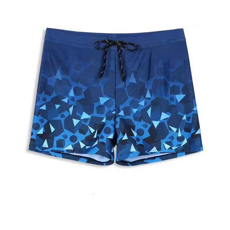 Men's Premium Quick-Drying Anti-Embarrassment Boxer Swim Trunks & Equipment Set