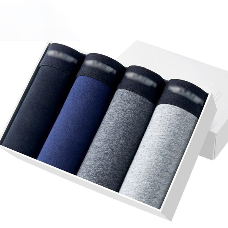 Men's Premium Pure Cotton Breathable Wholesale Boxer Briefs