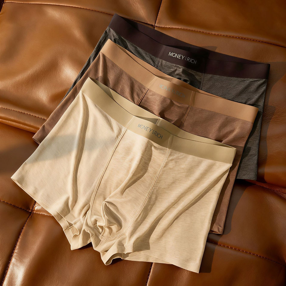 Men's Premium Seamless Ice-Thin Boxer Briefs