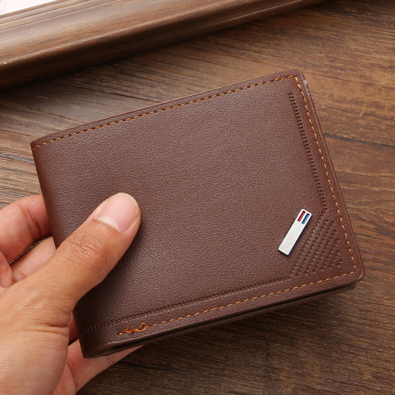 Premium Men's Slim Leather Business Wallet