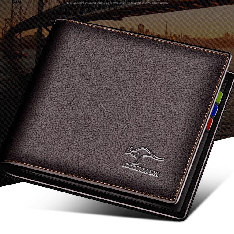 Men's Premium Anti-Magnetic Genuine Leather Wallet