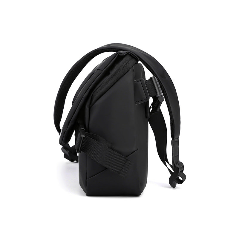 Men's Waterproof Crossbody Messenger Bag with Large Capacity