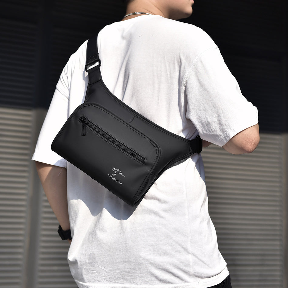 Men's Oxford Crossbody Chest Bag with Street Trend Design