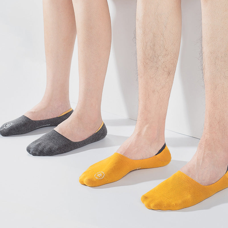 PACK OF 6-Invisible Boat Socks Unisex Anti-Slip Deodorant No-Show Socks