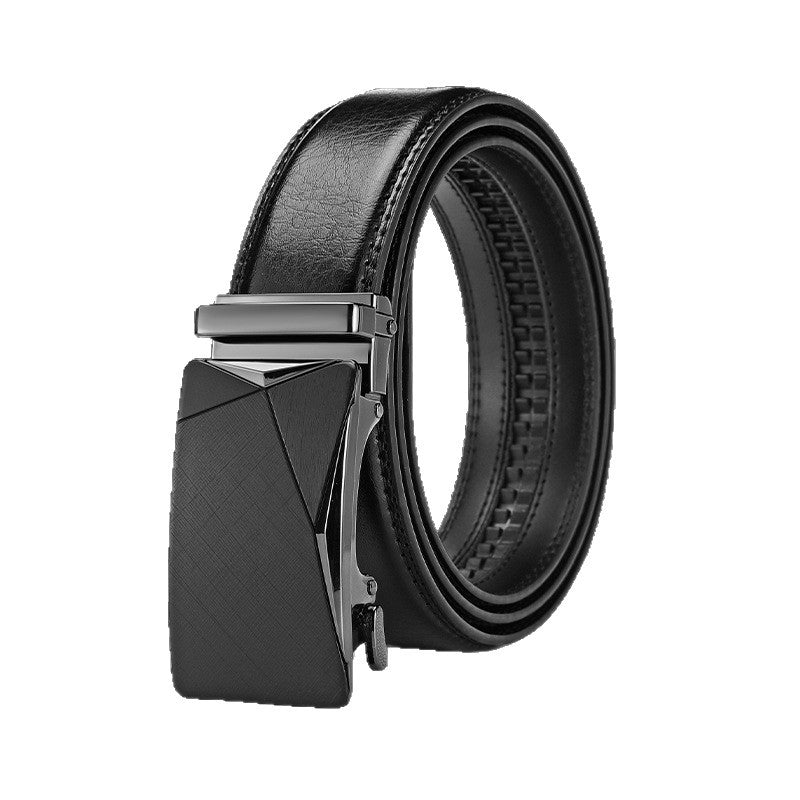 Men's Double-Sided Genuine Leather Business Belt