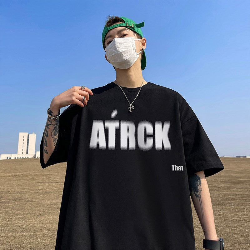 Men's Pure Cotton Loose Fit Heavy Summer T-Shirt