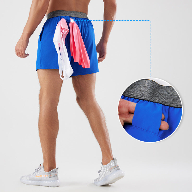 Men’s Quick Dry Sports Shorts Outdoor Fitness Running Casual Fit