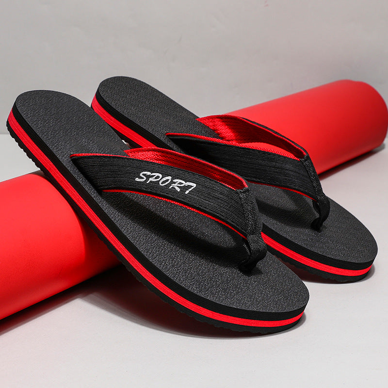 Men’s Non Slip Wear Resistant Flip Flops Casual Summer Sandals