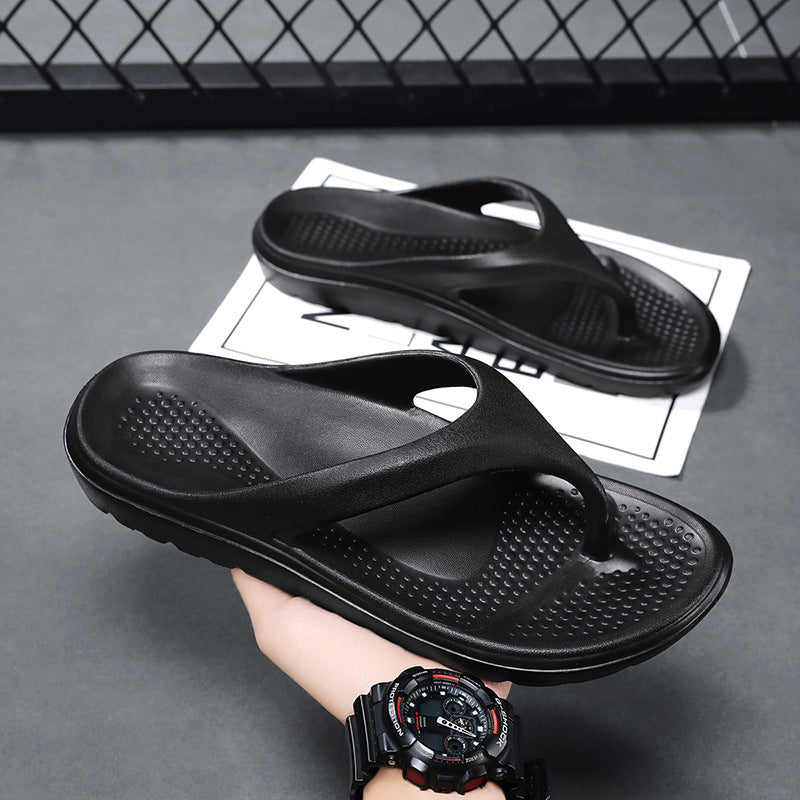 Men’s Plus Size Breathable Slip On Flip Flops Summer Slippers
