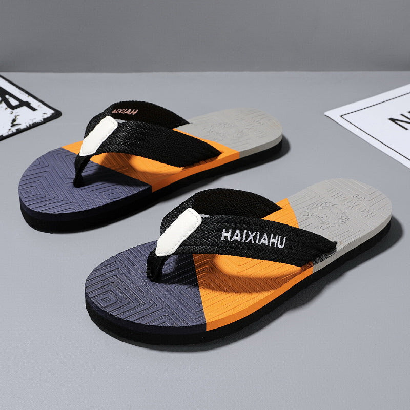 Men’s Plus Size Non Slip Casual Beach Flip Flops Sandals
