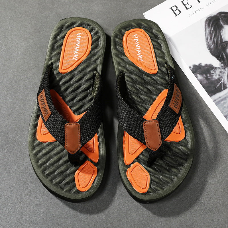 Men’s Soft Sole Non Slip Beach Flip Flops Casual Summer Wear