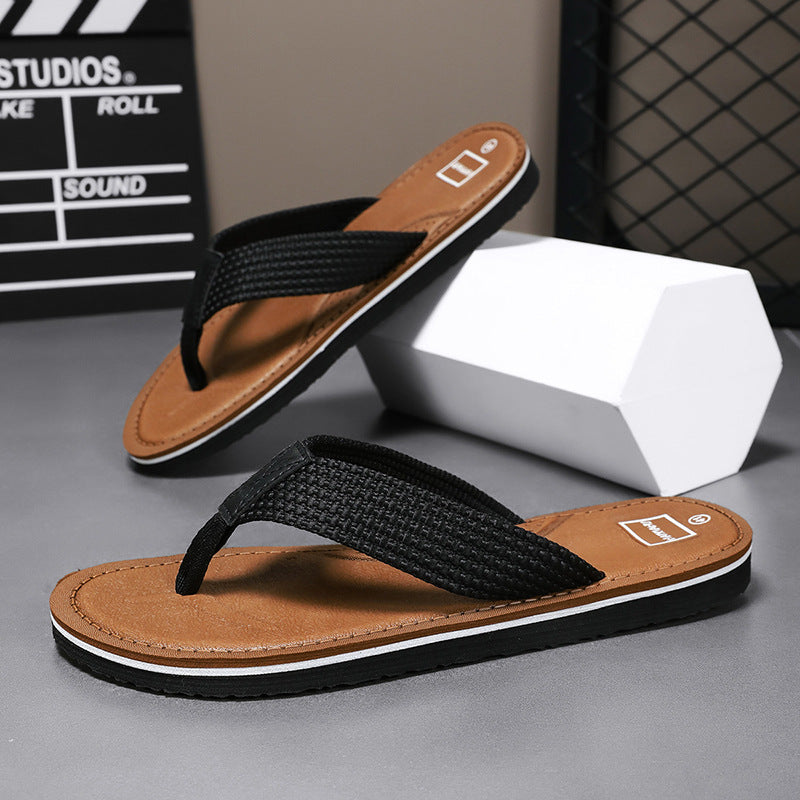 Men’s Non Slip Trendy Beach Flip Flops Casual Summer Sandals