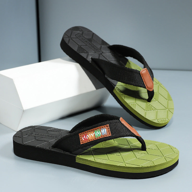 Men’s Non Slip Summer Flip Flops Outdoor Beach Casual Sandals