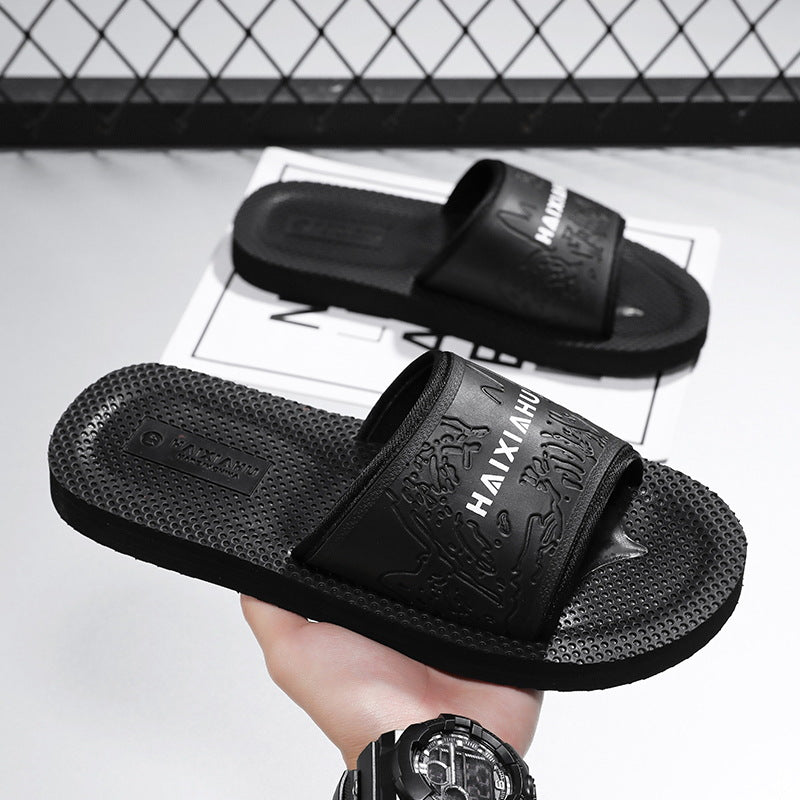 Men’s Soft Sole Non Slip Anti Odor Sports Beach Slippers Summer