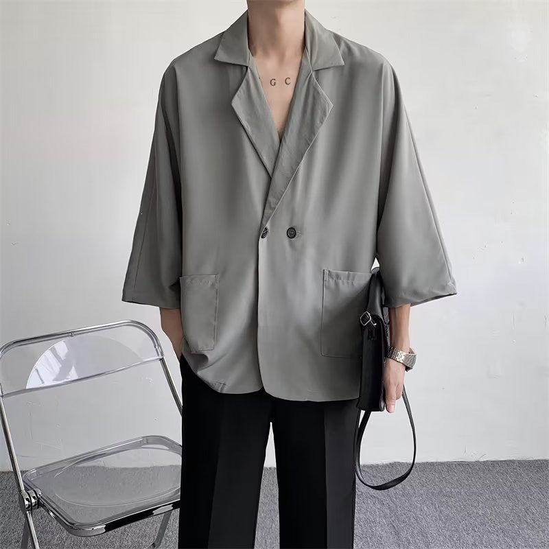 Textured Single Breasted Non Iron Suit Jacket Women Elegant Blazer