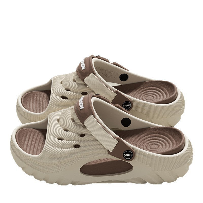 Men's Thick Sole Clog Sandals Non-Slip Beach Outdoor Shoes