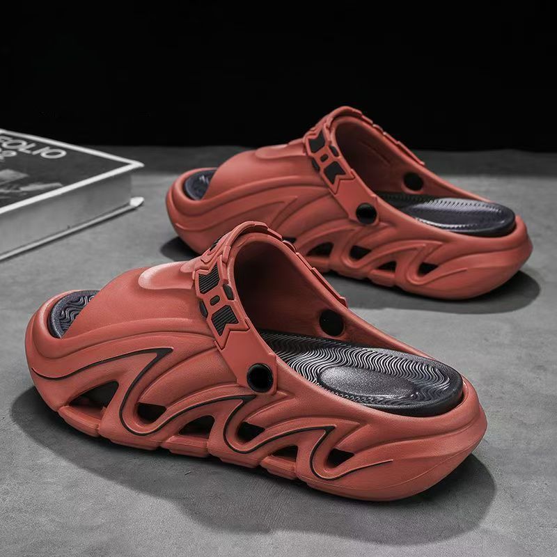 Men's Lightweight Soft Sole Sandals Non-Slip Beach Slippers