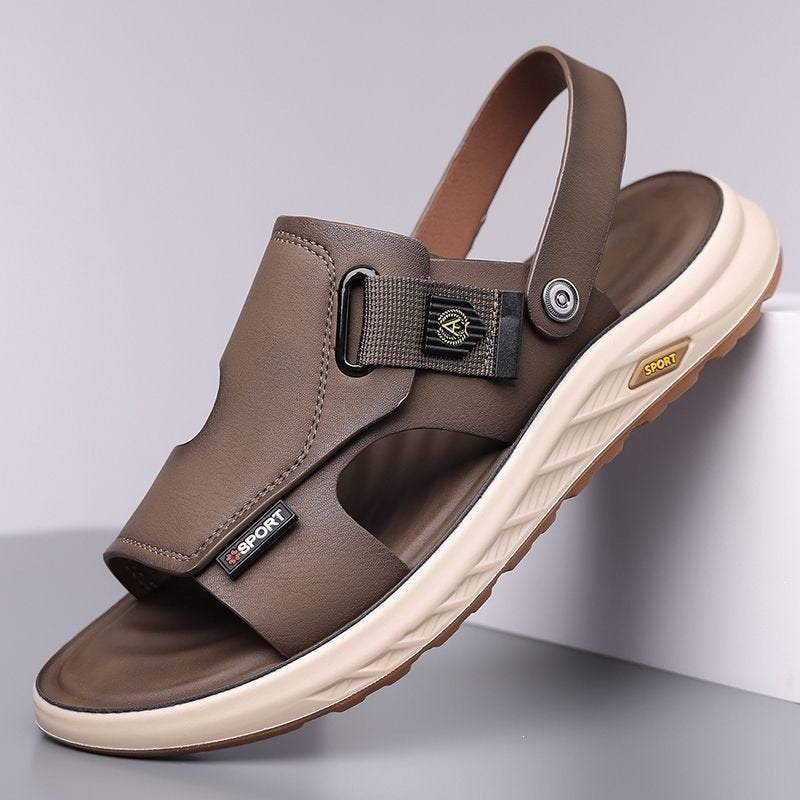 Men's Italian-Inspired Soft Sole Sandals Beach Shoes
